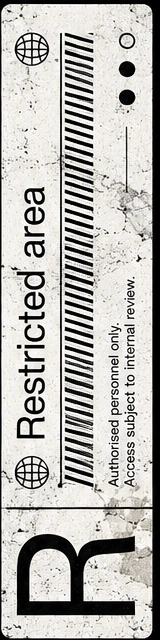 Restricted area — authorised personnel only